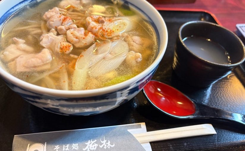 (大野市ランチ・大野在来そば)鳥なんばんそば@梅林・月美町