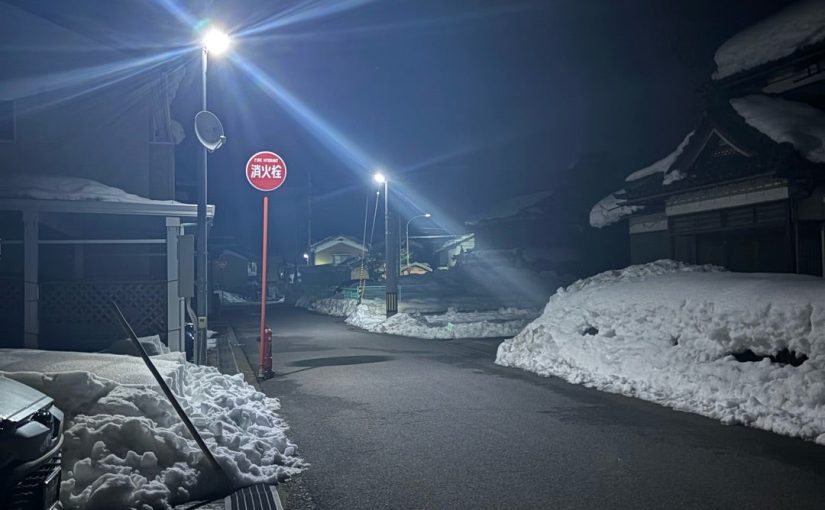 （大野市積雪情報R8.2.7）友江観測所52センチ、でっち羊かんまつりや冬花火イベント開催